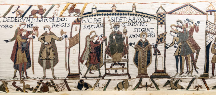 prêt tapisserie bayeux france royaume-uni