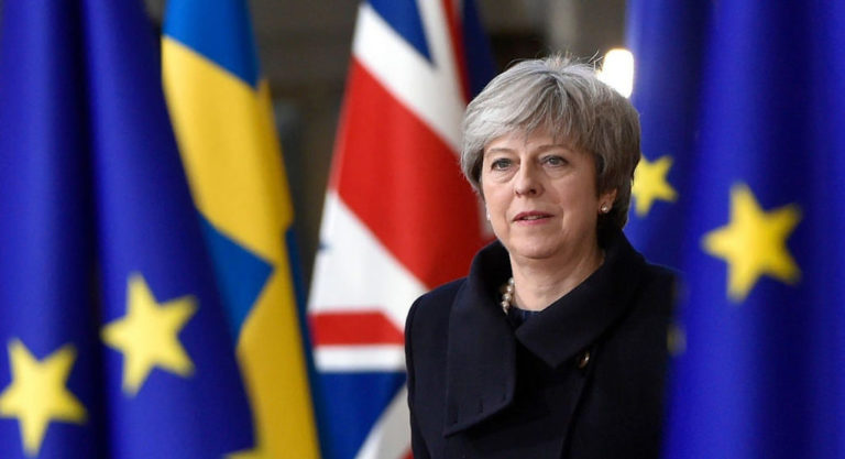 theresa may Brexit settled status