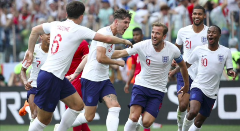 équipe de foot angleterre coupe du monde 2018