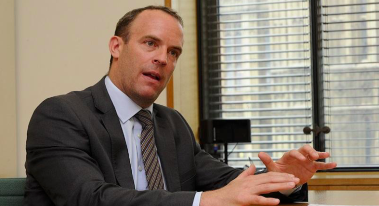 Dominic Raab ministre du Brexit