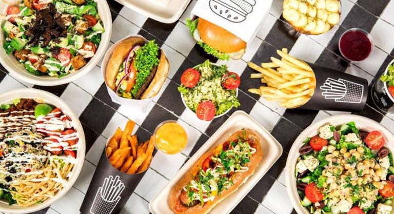 by CHLOE., fast-food vegan