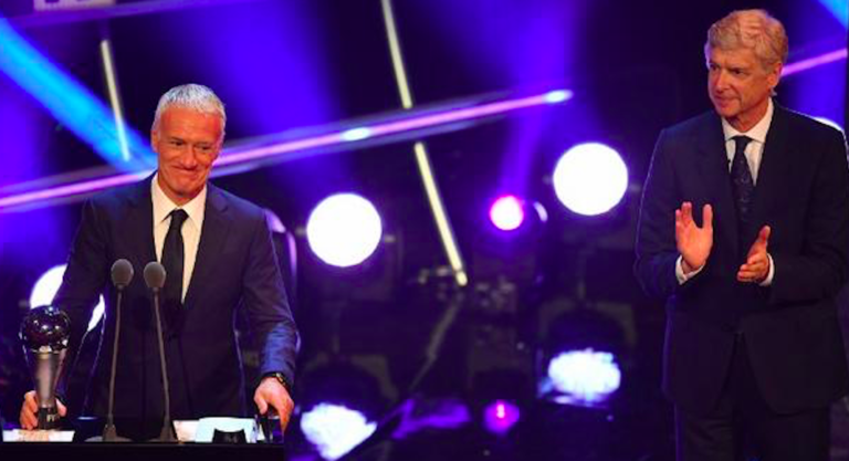 Didier Deschamps meilleur entraineur FIFA Awards Londres