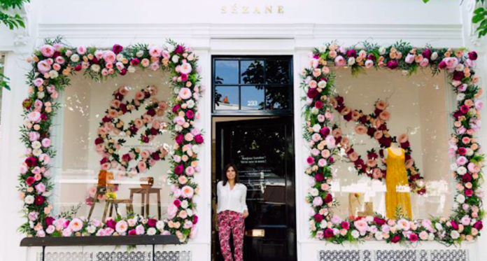 sézane londres Eva Ksalvi