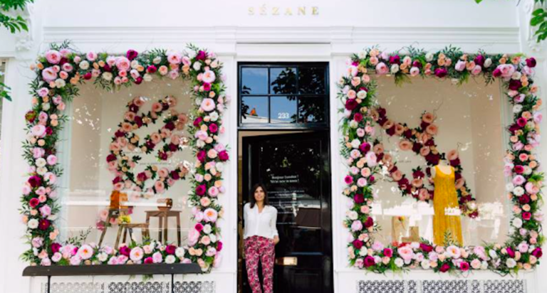 sézane londres Eva Ksalvi