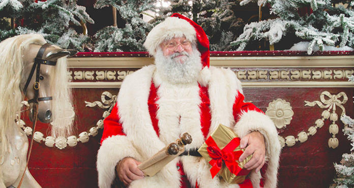 ou voir le pere noel a londres