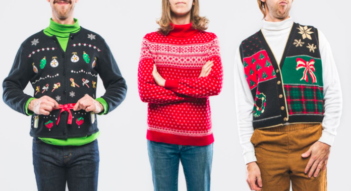 question bete christmas jumper day pull moche