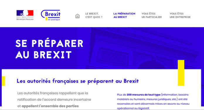 site internet brexit gouvernement francais dedie entreprises particuliers