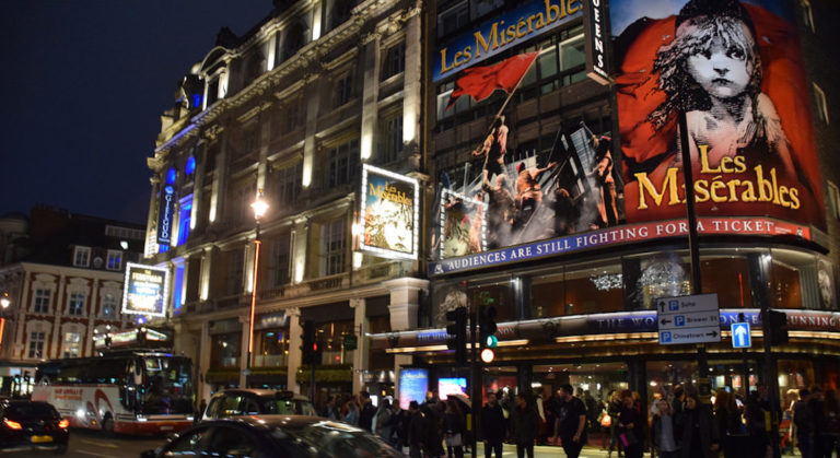 comédies musicales london 2019