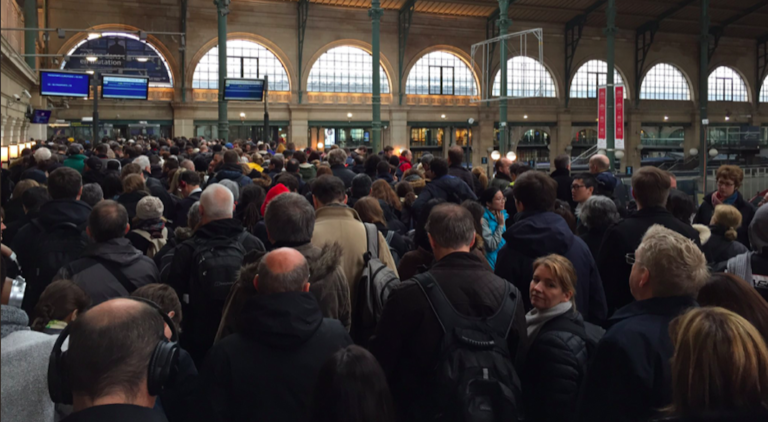 greve douanes francaises eurostar brexit queue