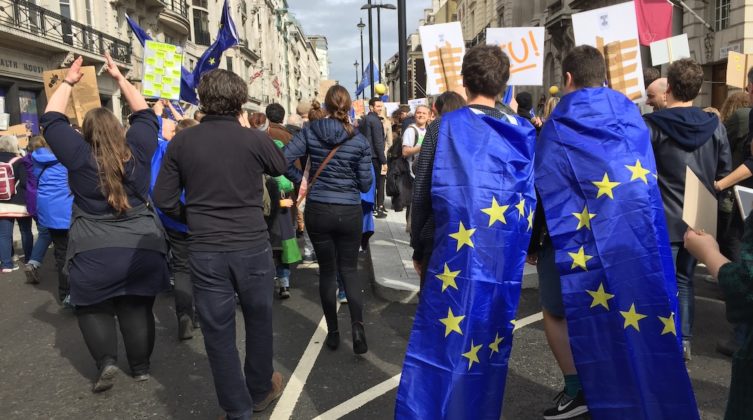 marche vote populaire brexit londres
