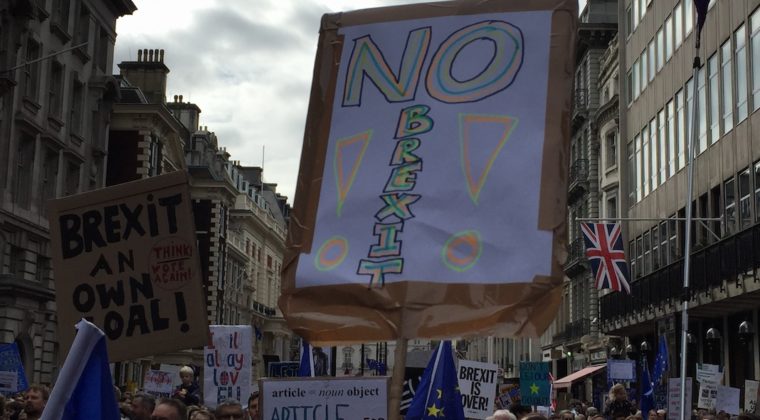 annulation brexit marche londres