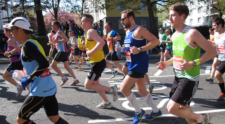 marathon londres francais