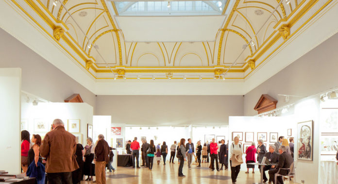 La London Original Print Faire a la Royal Academy de Londres
