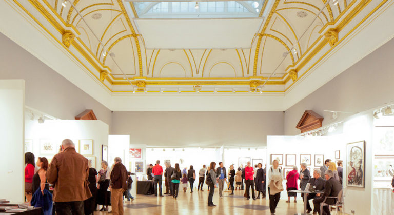 La London Original Print Faire a la Royal Academy de Londres