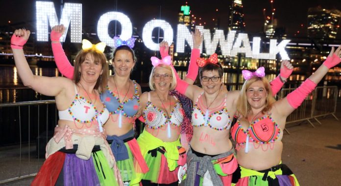 22eme edition de MoonWalk marathon lutte cancer sein