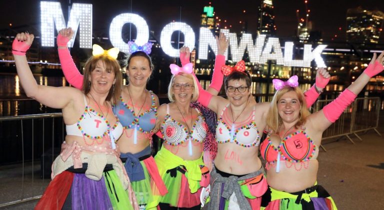 22eme edition de MoonWalk marathon lutte cancer sein