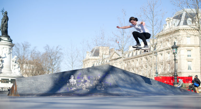 Charlotte Hym Skateboard skateurs