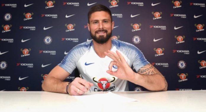 Chelsea Olivier Giroud Londres