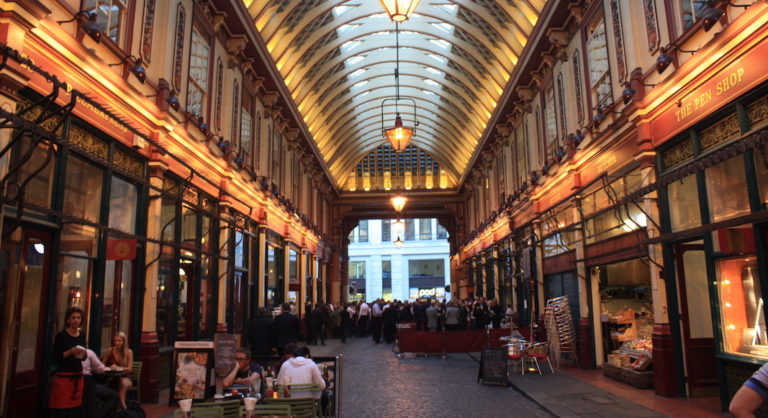 les meilleurs marches couverts de londres