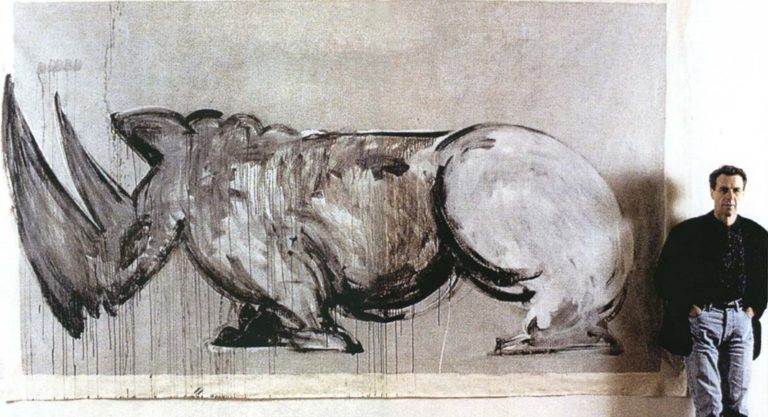 Jacques Barry et son rhinoceros