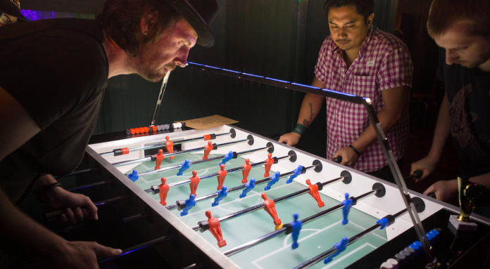 tournoi mini golf baby foot cercle des francais londres
