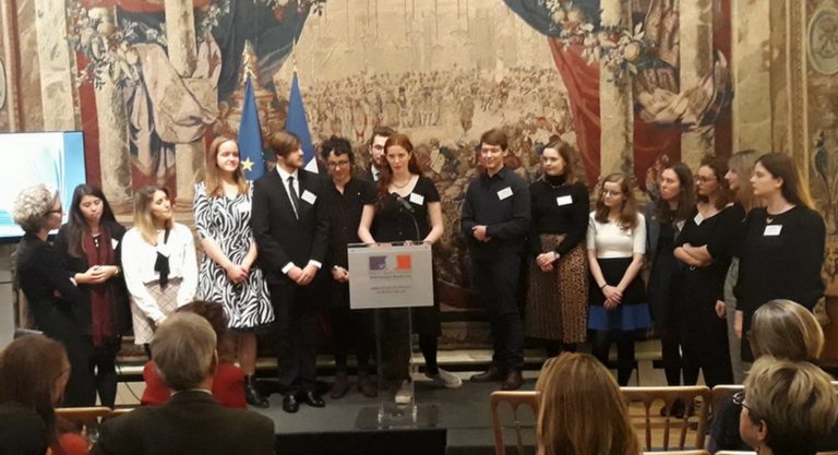 Annonce des résultats du "choix Goncourt Uk" 2019