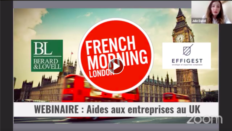 Aides aux entreprises au Royaume-Uni : retrouvez l'intégralité de notre webinaire