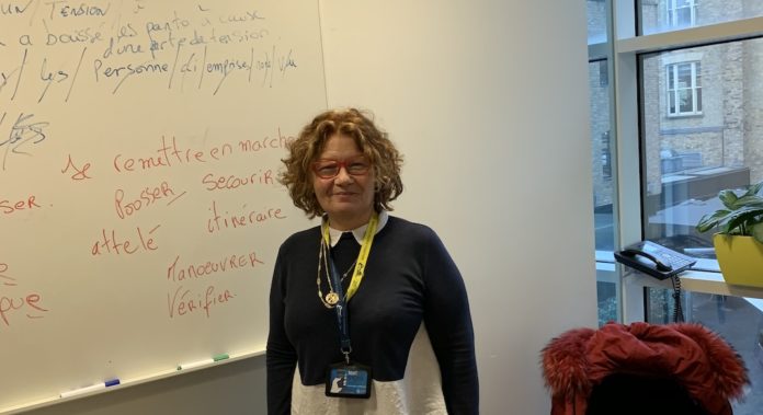 valerie rupert eurostar cours francais eleves anglais