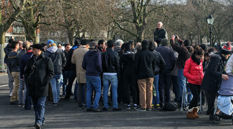 speakers corner hyde park londres