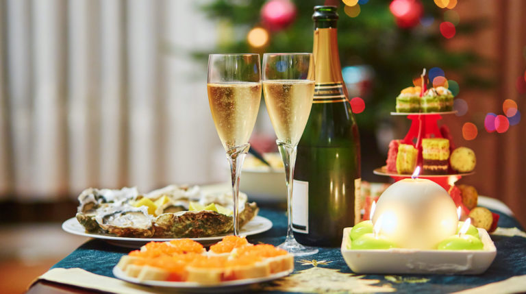 noel repas produits francais