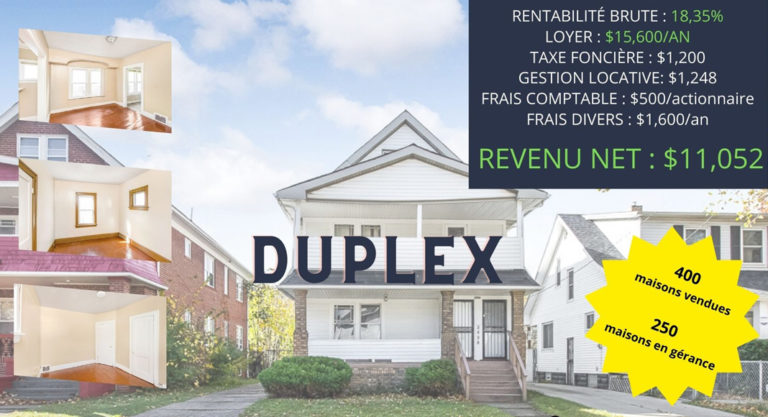 C’est le moment d’investir dans l’immobilier locatif à Cleveland, aux États-Unis