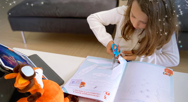 Avec Dipongo, votre enfant part à l'aventure et développe sa créativité
