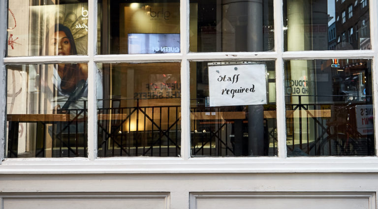 restaurants londres manque de personnel