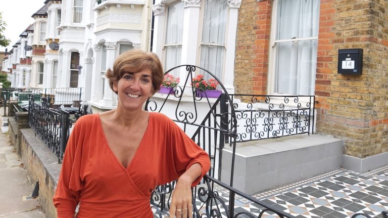 Stephanie Baroin portrait welcome home london