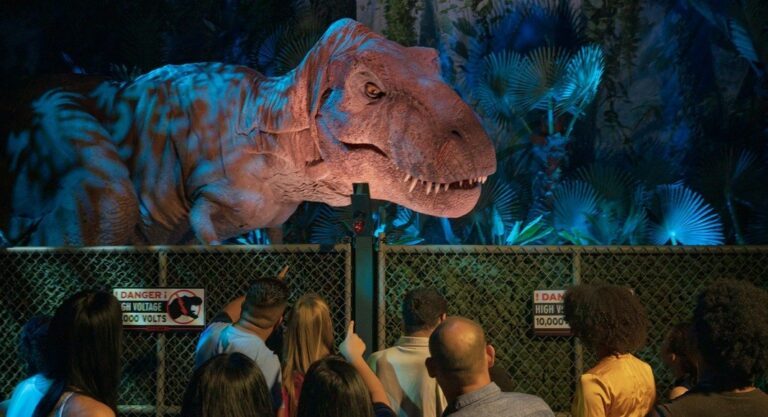 jurassic world exhibition