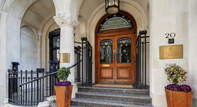 Pour vos prochains événements à Londres, choisissez un lieu d’exception : The Insurance Hall