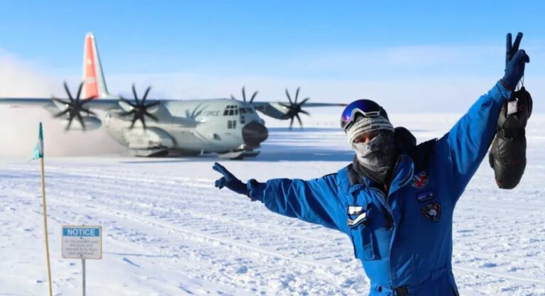 Celas Marie-Sainte en Antarctique