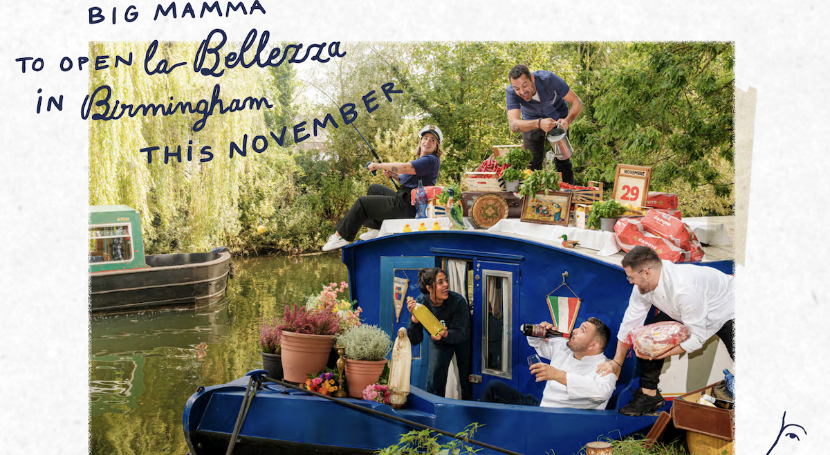 Le groupe français Big Mamma fait la part “Belleza” à Birmingham pour son développement hors de Londres