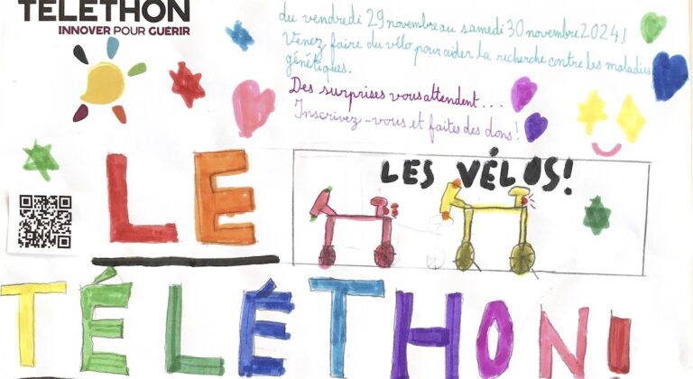 L’école André Malraux de Londres relance son “24 heures vélo” pour le Téléthon 2024